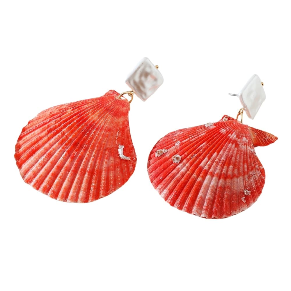 Clam Shell Earrings