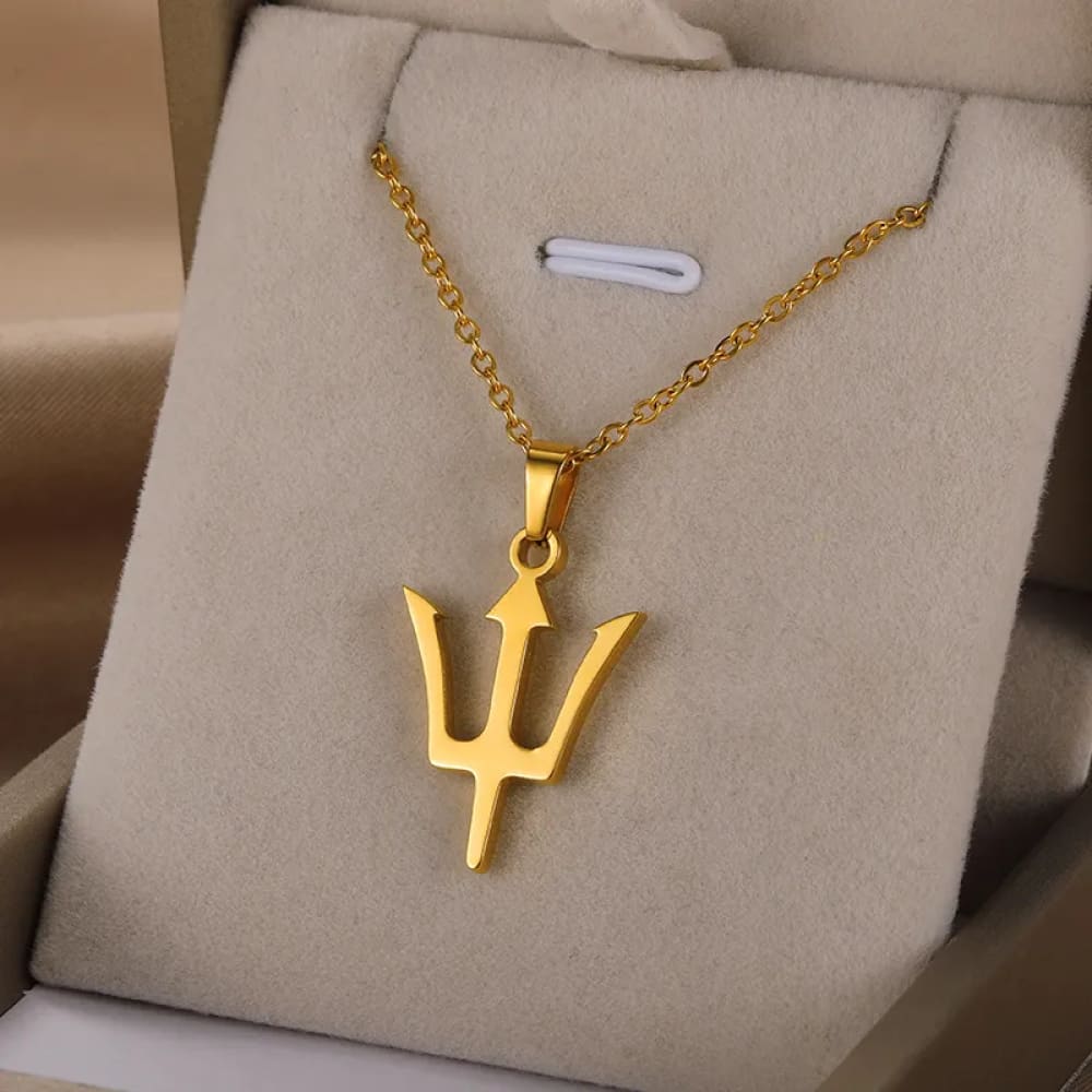 Classic Trident Necklace
