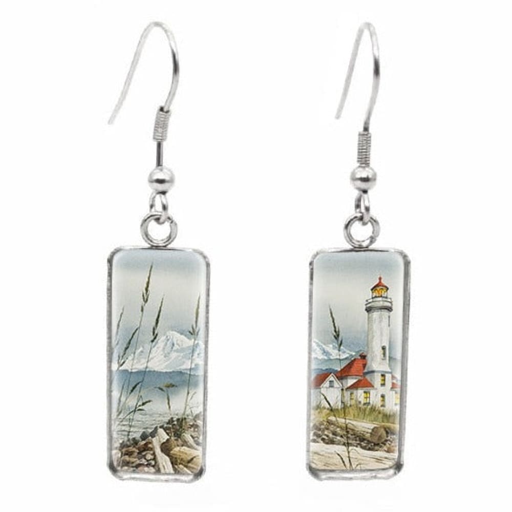 Clip On Earrings Lighthouse