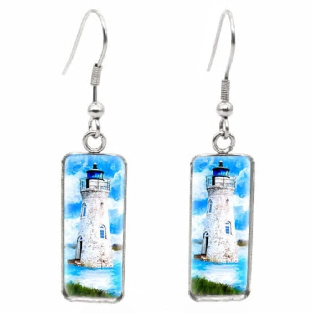 Clip On Earrings Lighthouse