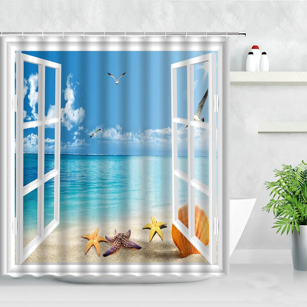 Coastal Shower Curtain