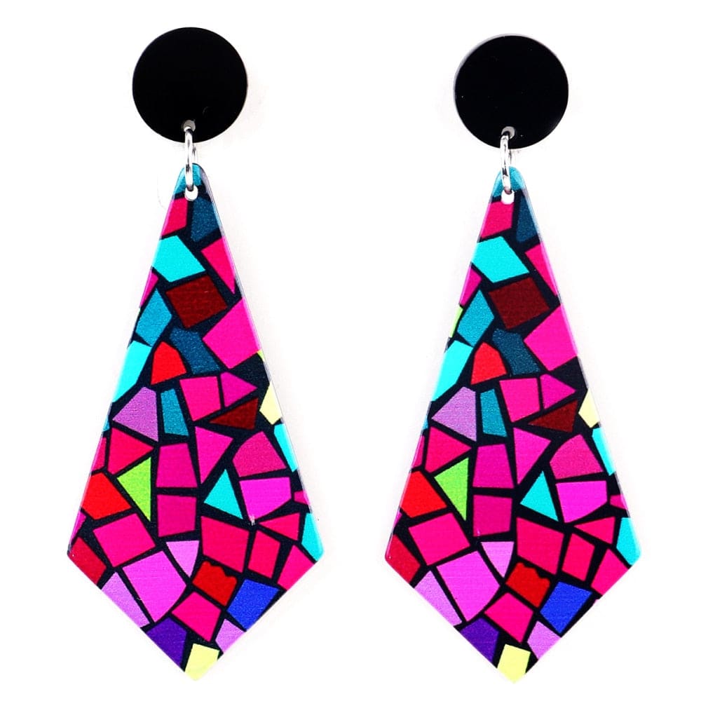 Colorful Beach Earrings