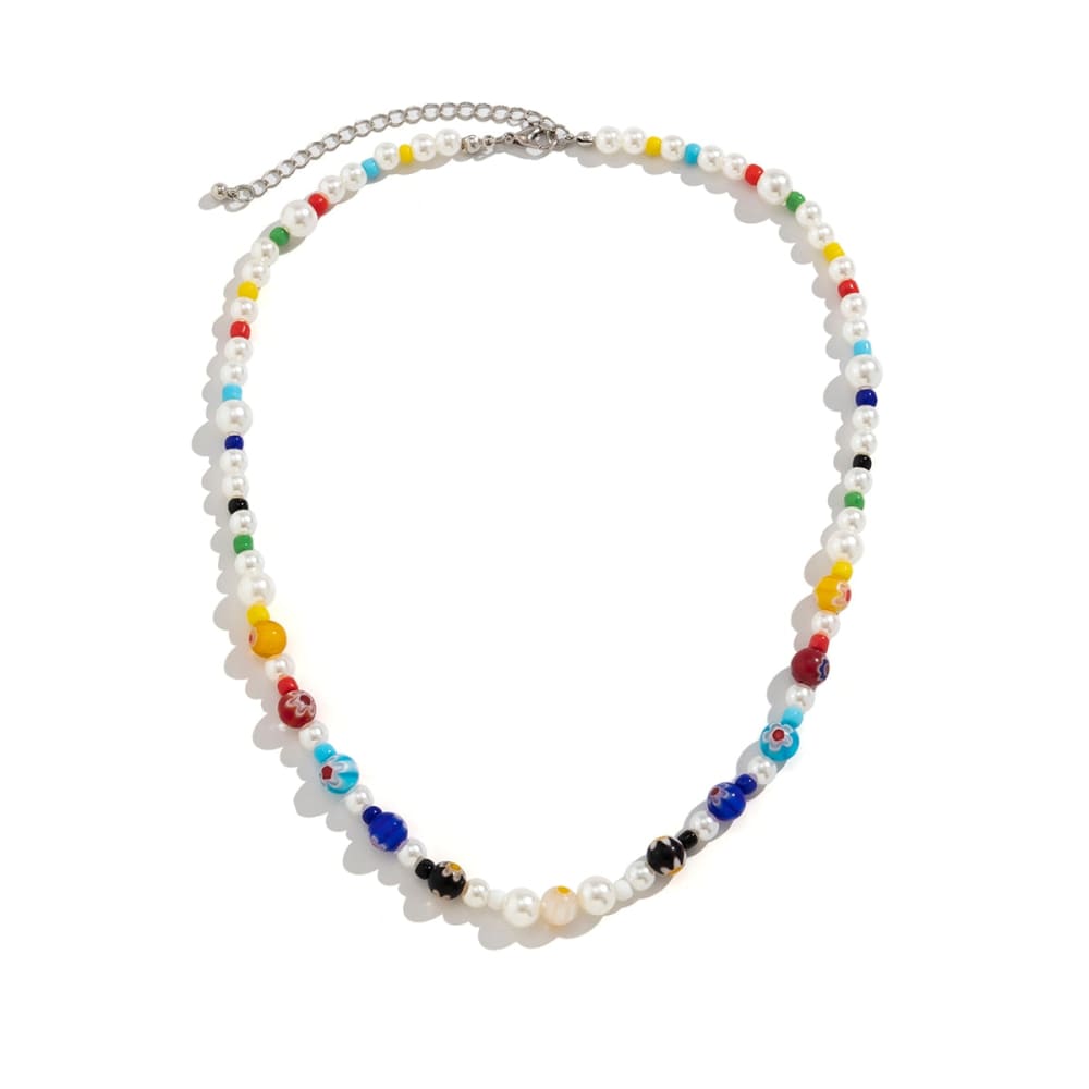 Colorful Bead Surf Necklace
