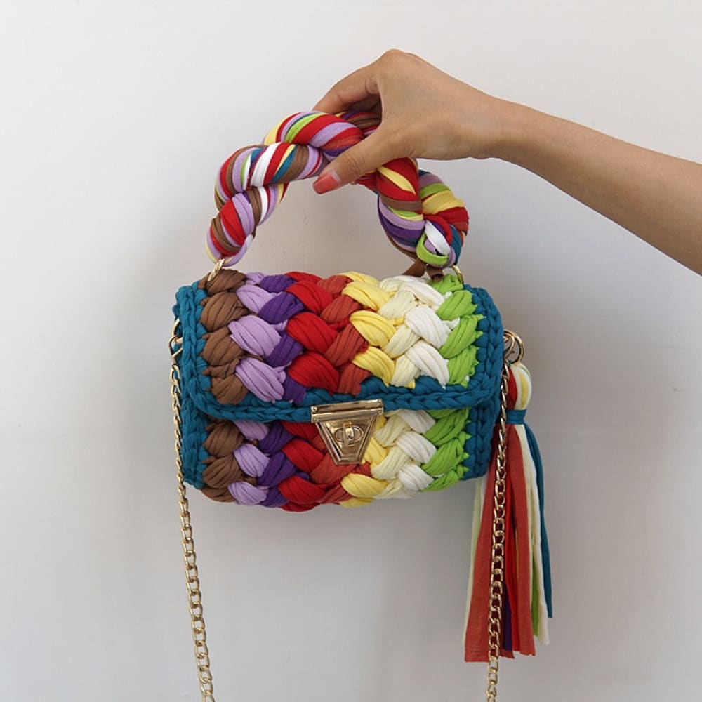 Colorful Crossbody Beach Bag