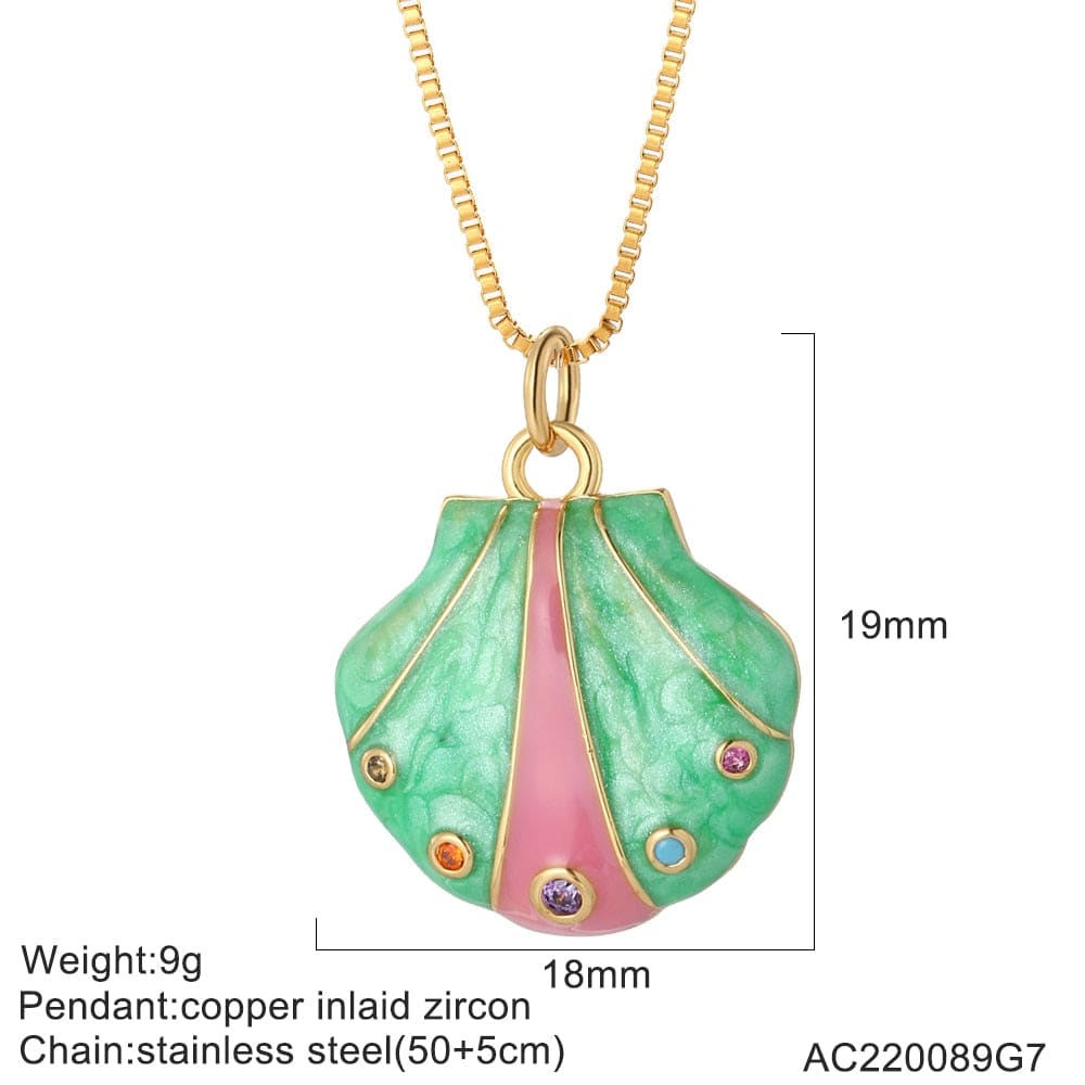 Colorful Shell Necklace