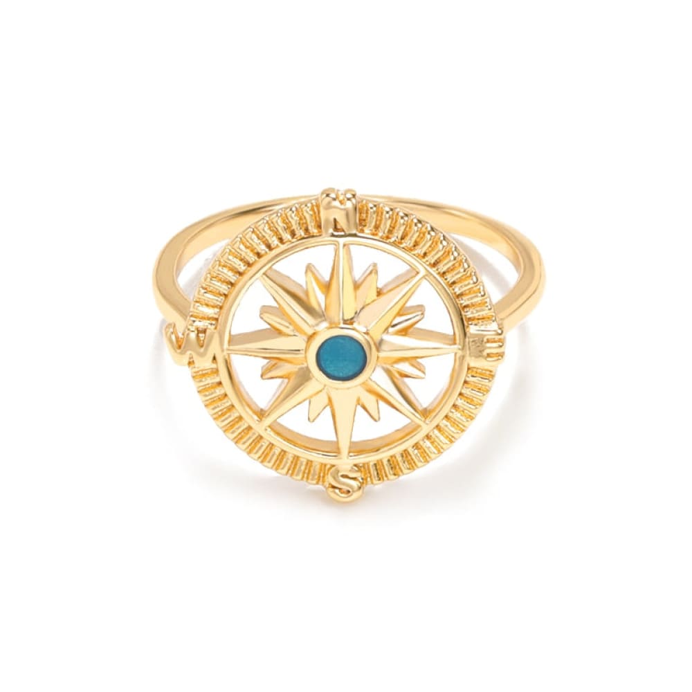 Compass Engagement Ring