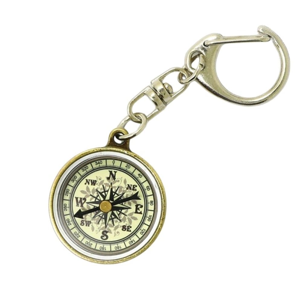 Compass Keychain
