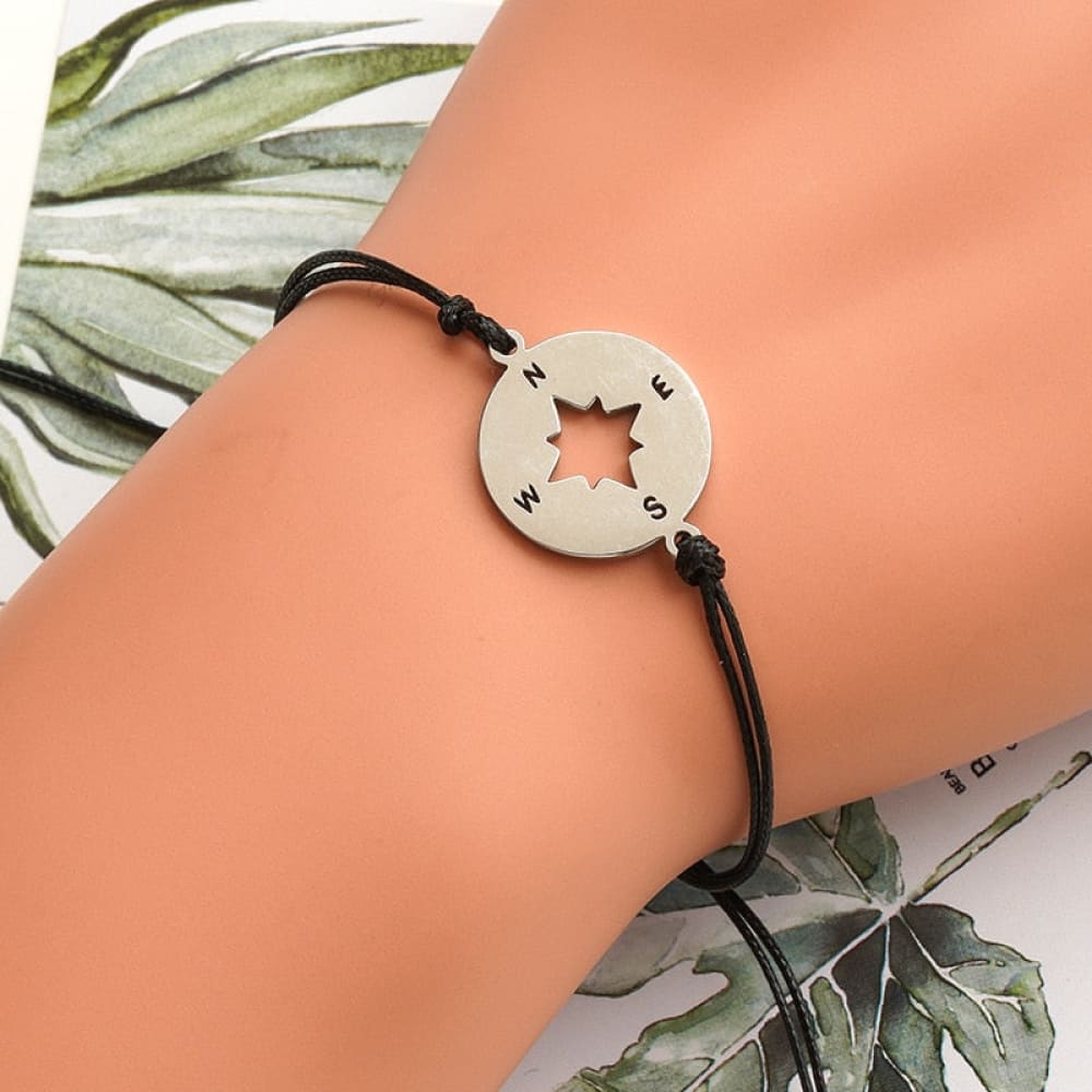 Compass Rope Bracelet