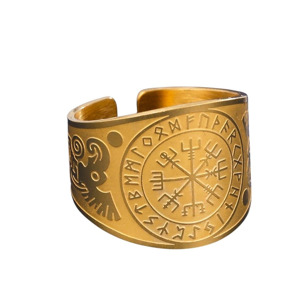 Compass Signet Ring