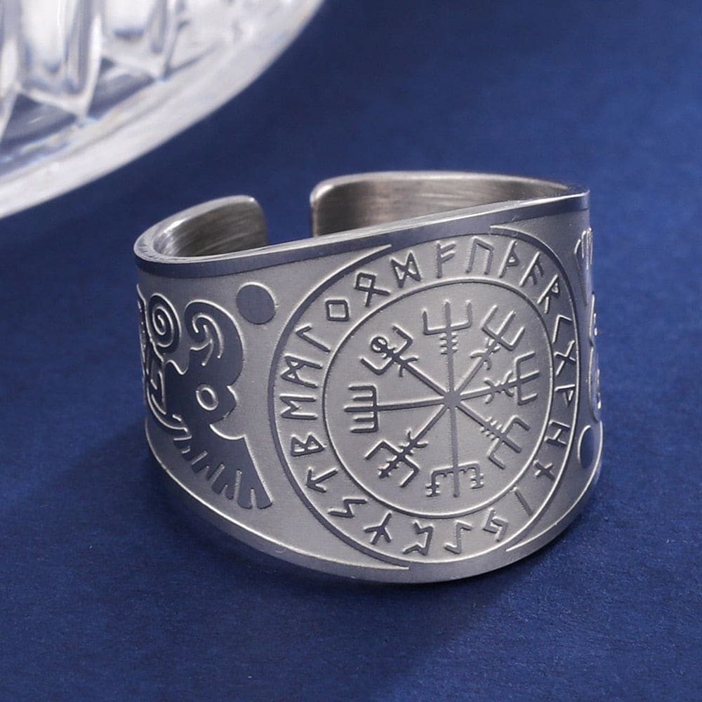 Compass Signet Ring