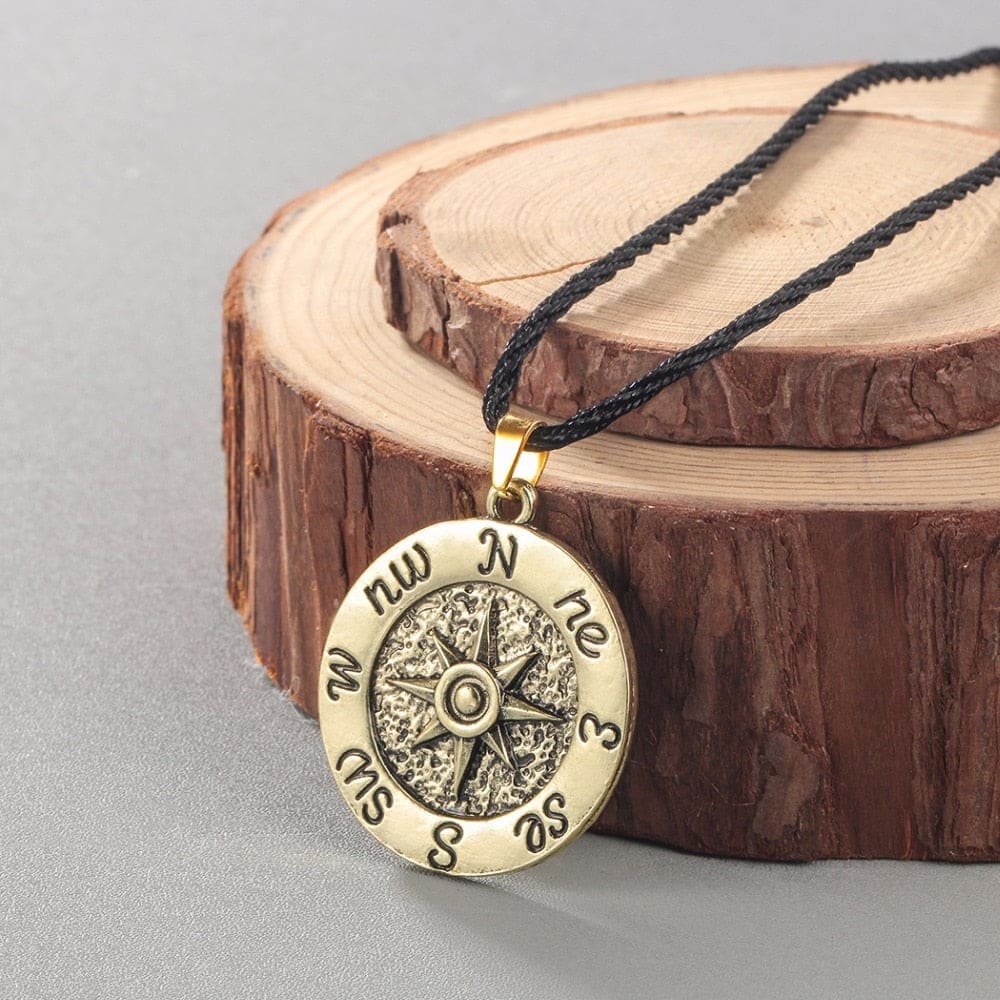 Compass Wind Rose Necklace