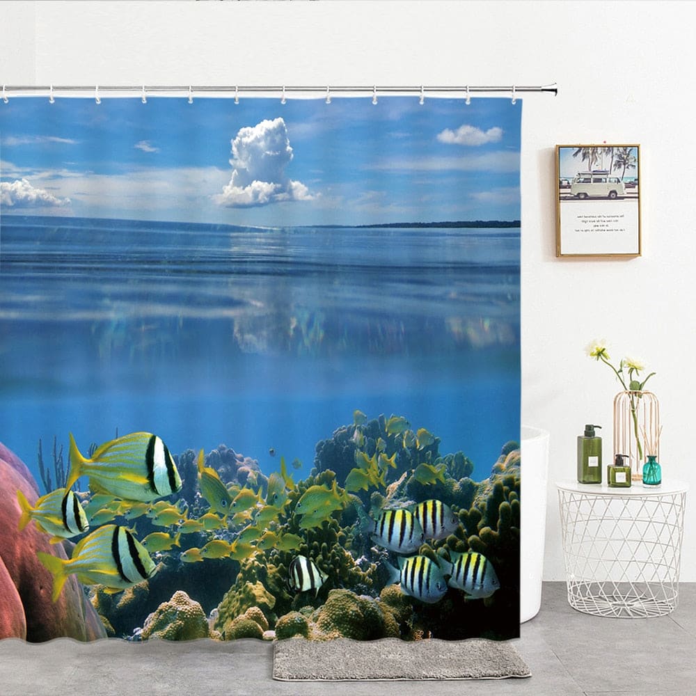 Coral Reef Shower Curtain
