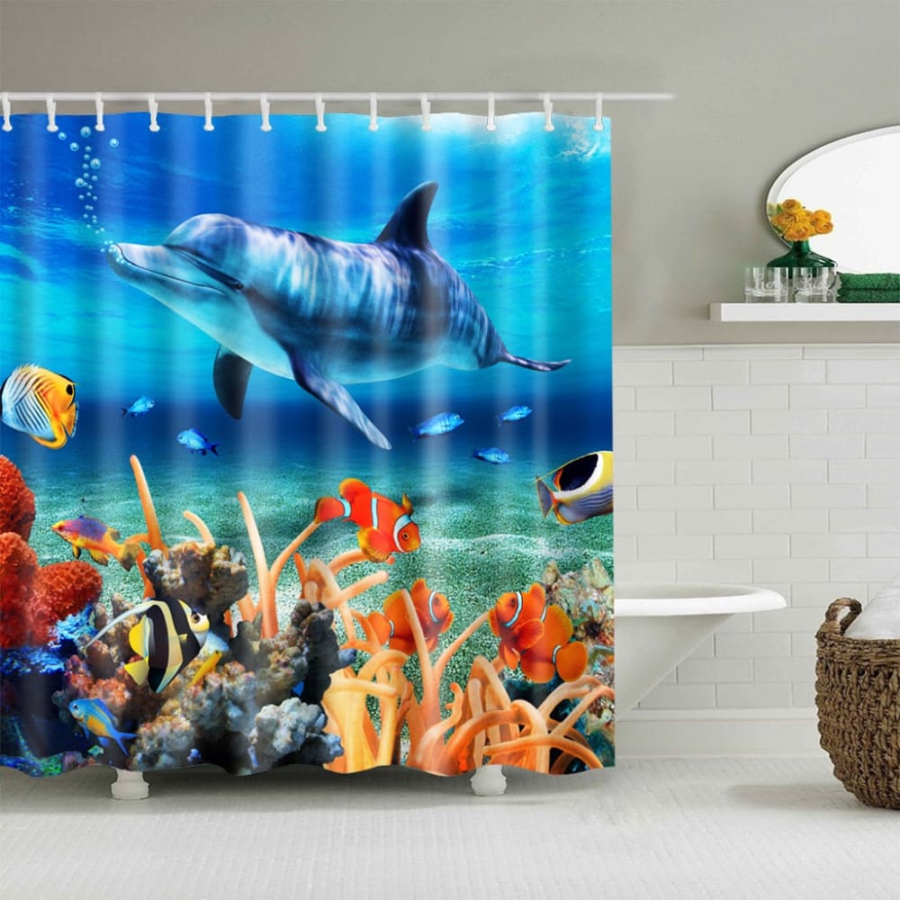 Coral Reef Shower Curtain