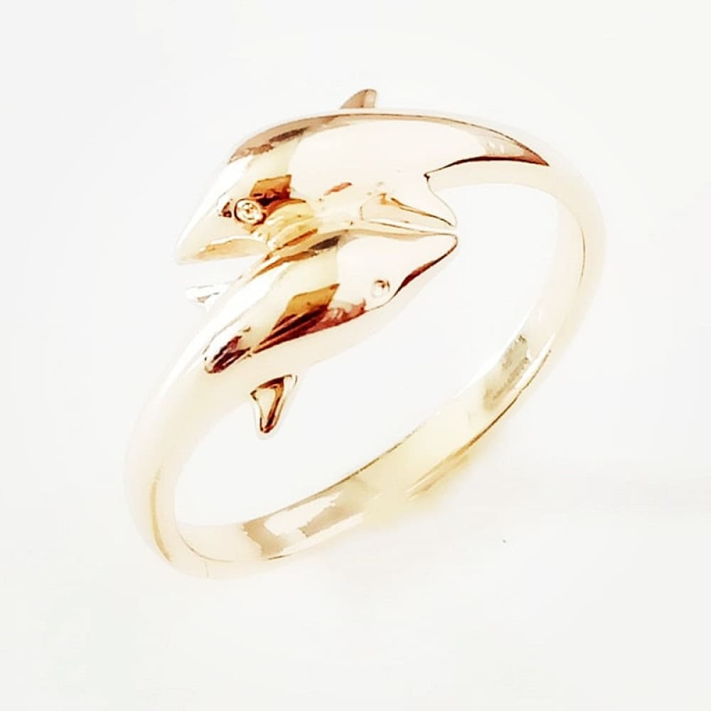 couple-gold-dolphin-ring
