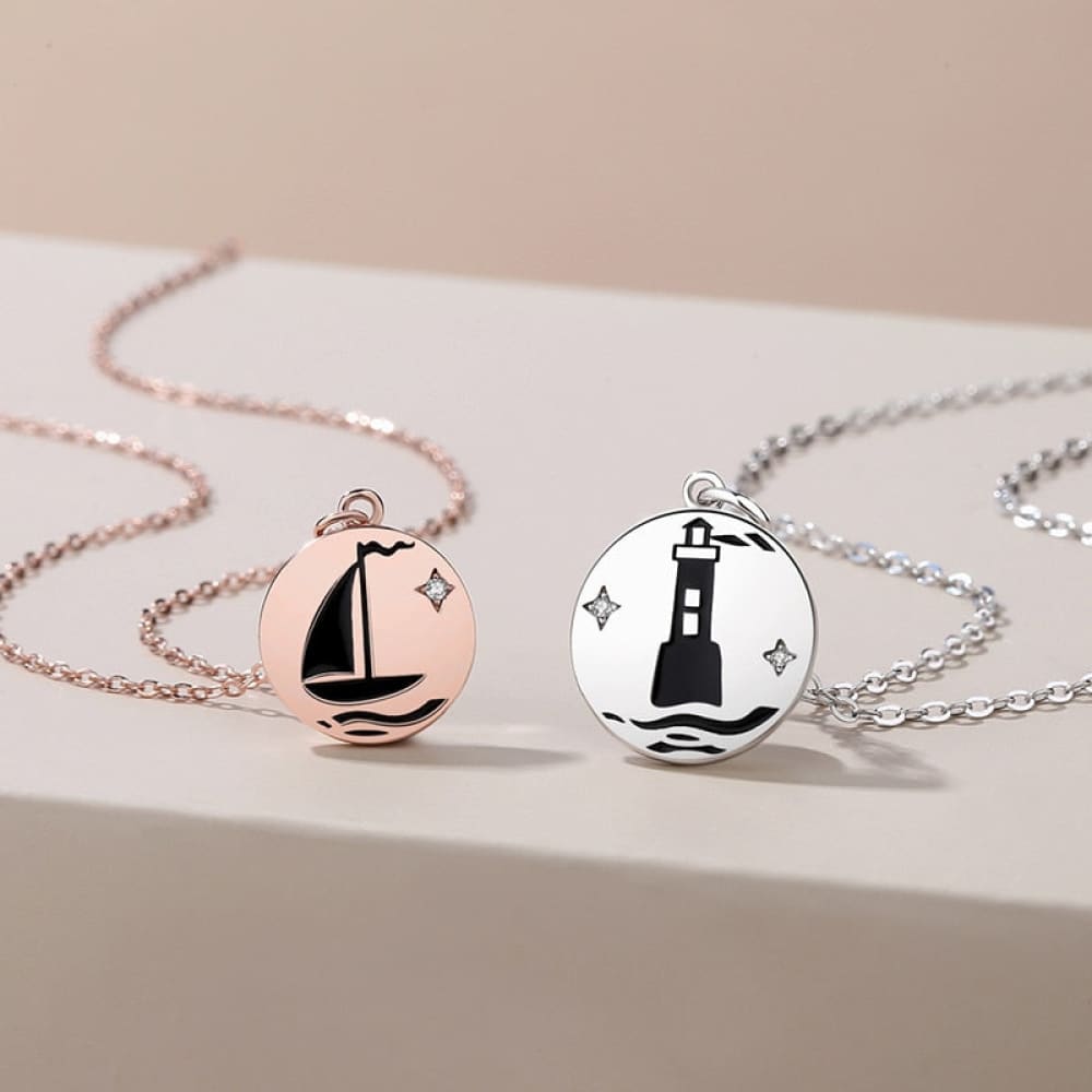 Couple Lighthouse Necklace