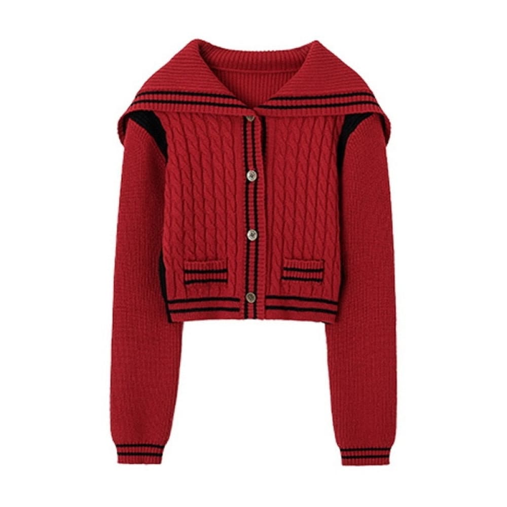 Cropped Sailor Jacket