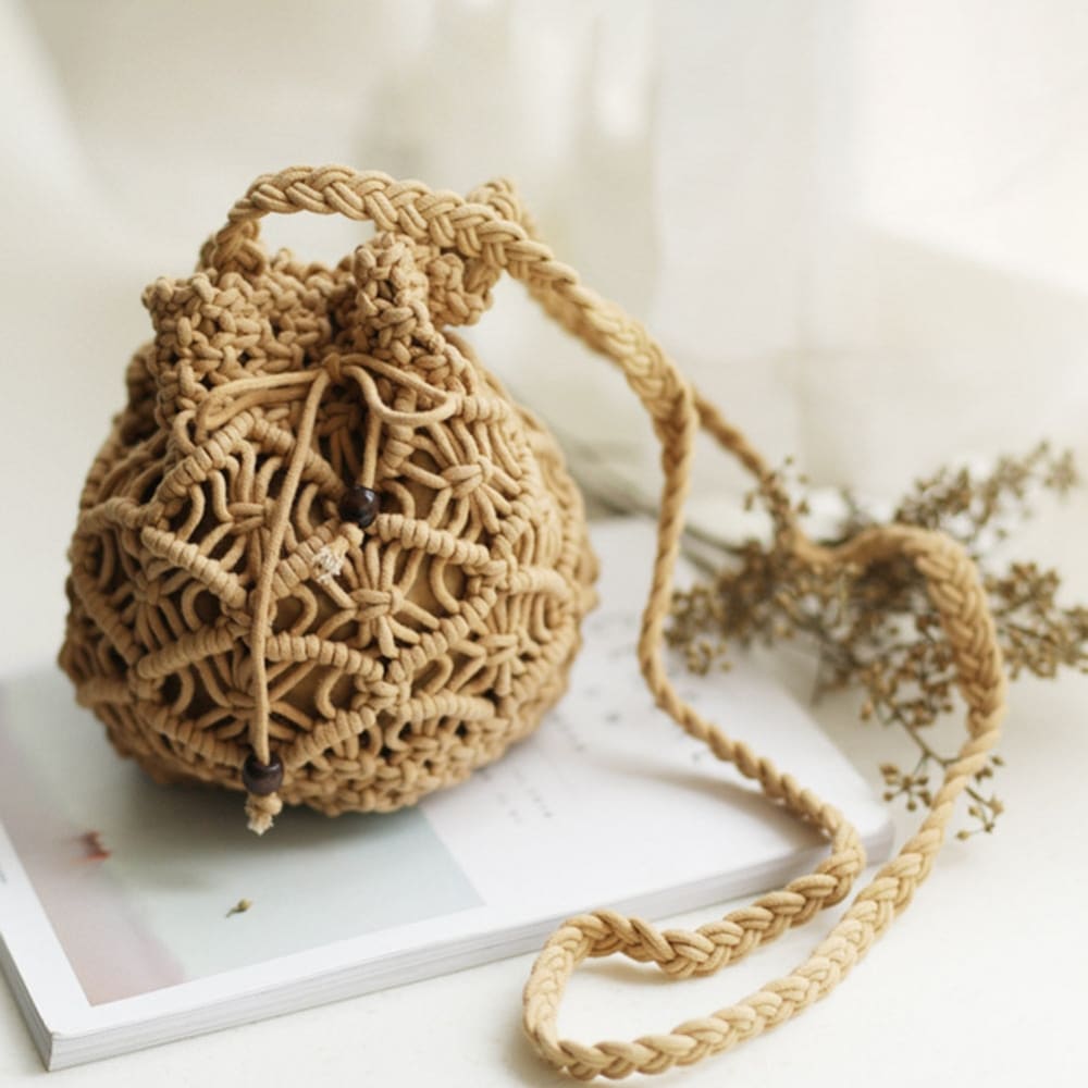 Crossbody Weave Beach Bag