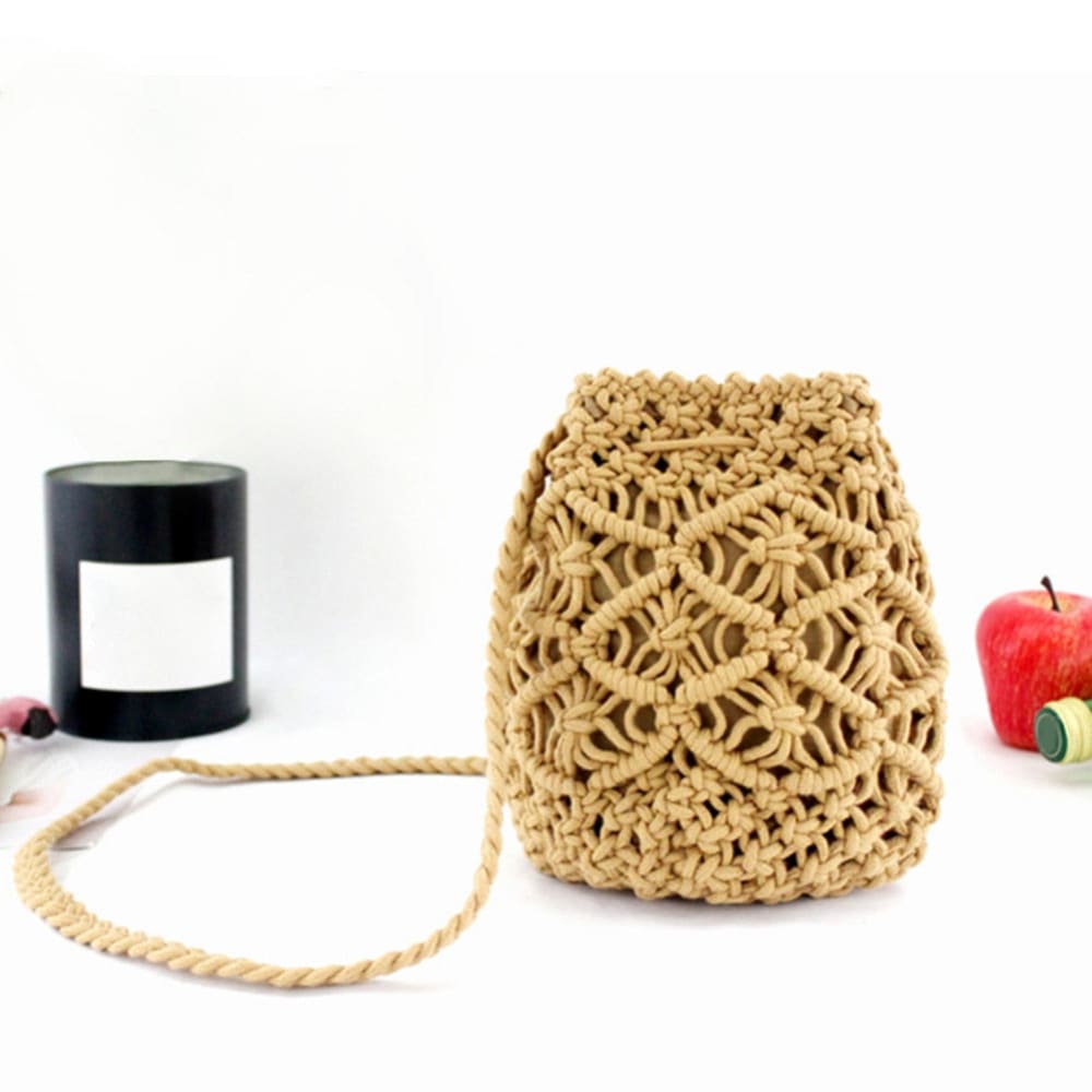 Crossbody Weave Beach Bag