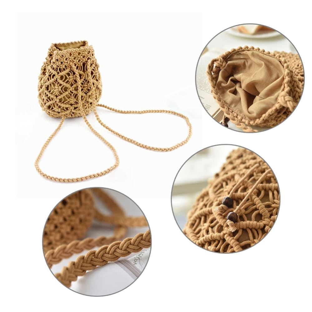 Crossbody Weave Beach Bag
