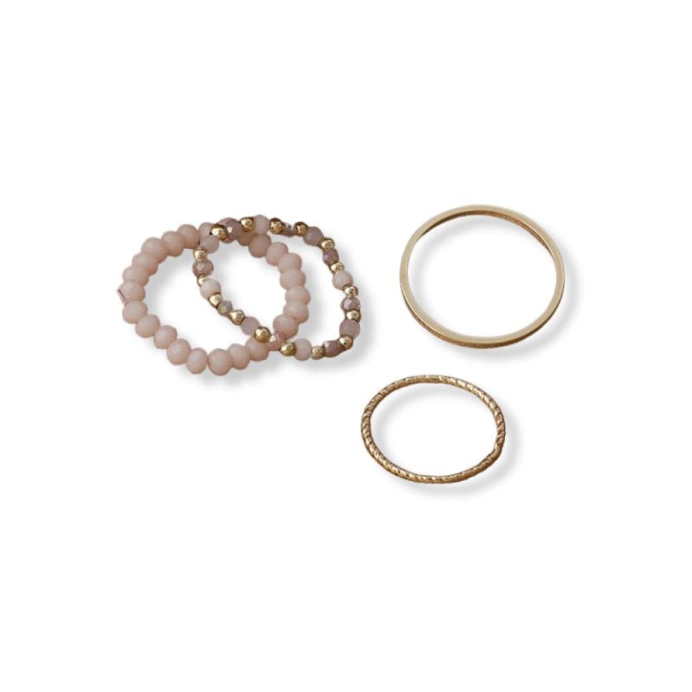 Crystal Beaded Beach Ring