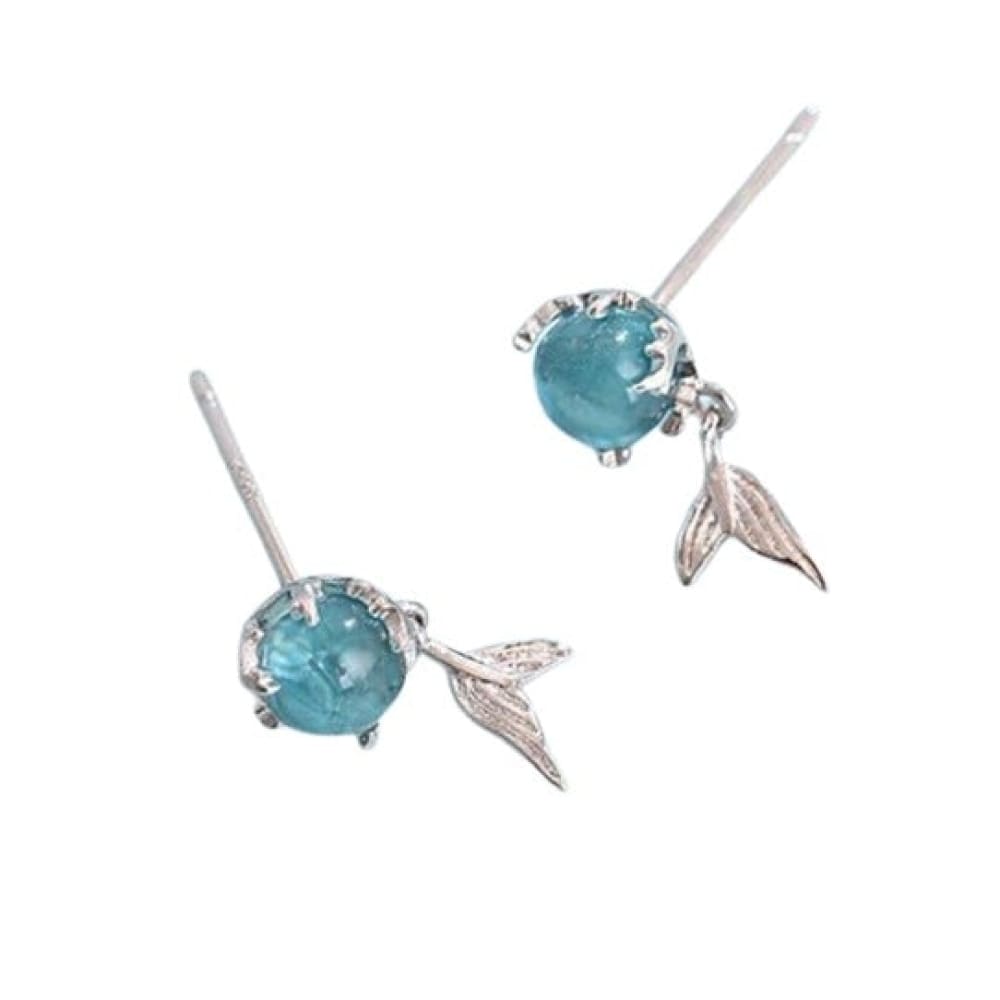 Crystal Mermaid Earrings