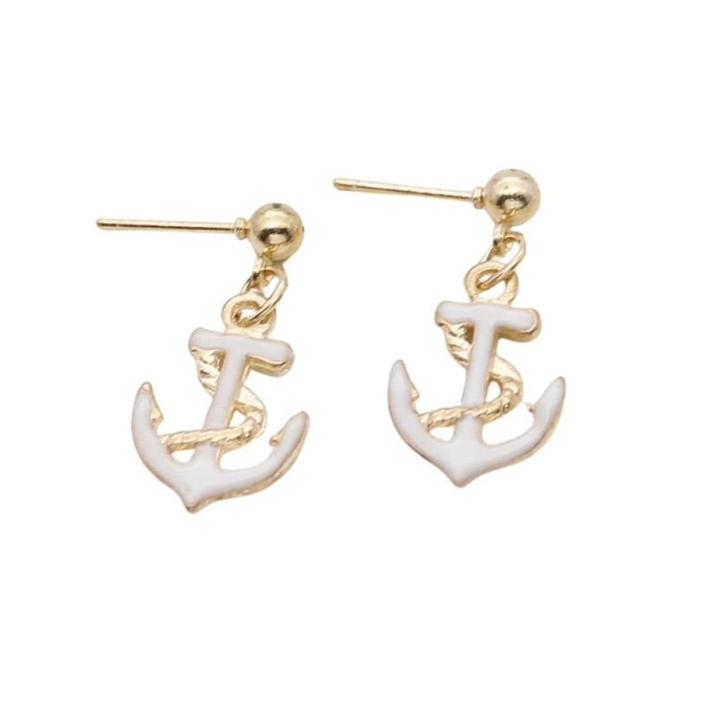 Cute Anchor Earrings