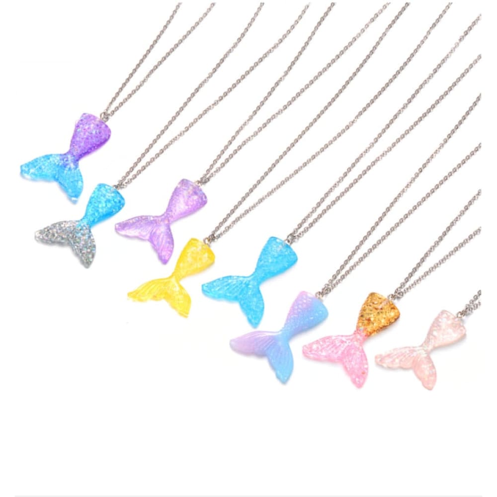 Cute Mermaid Tail Necklace