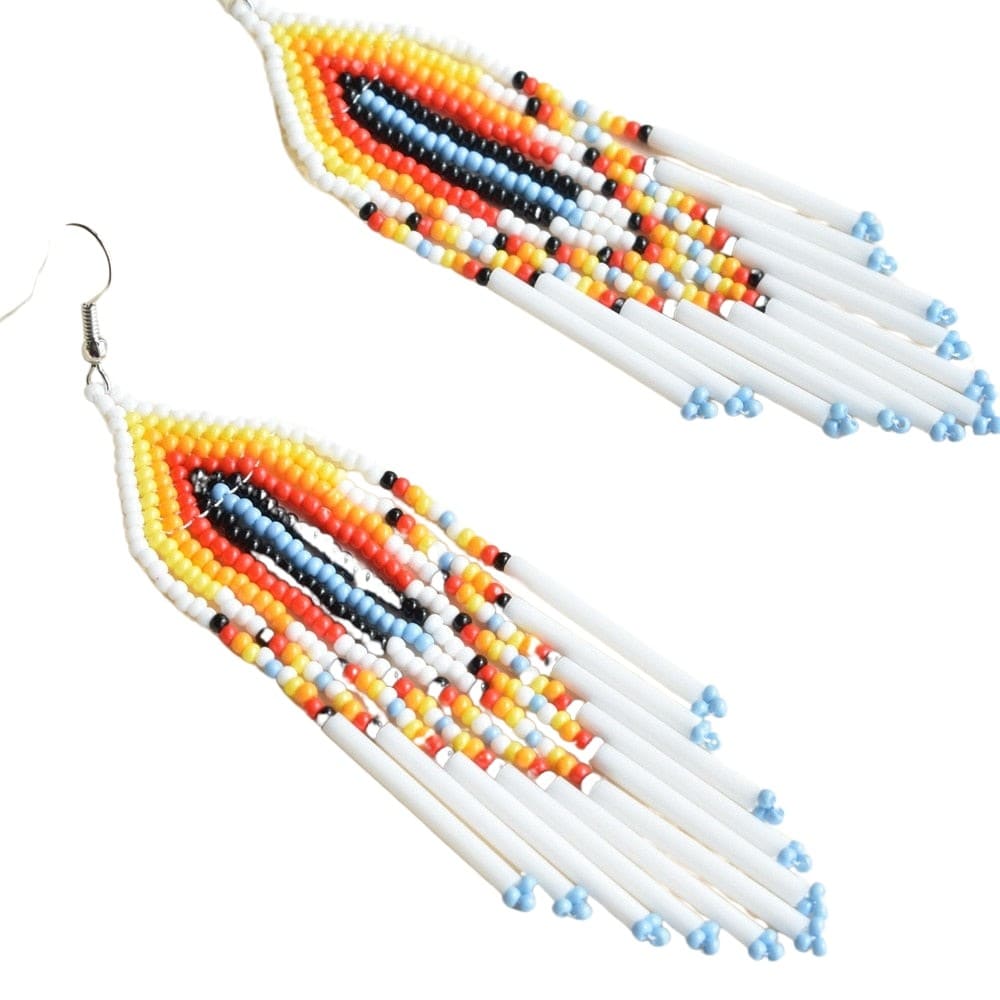 Dentalium Shell Earrings