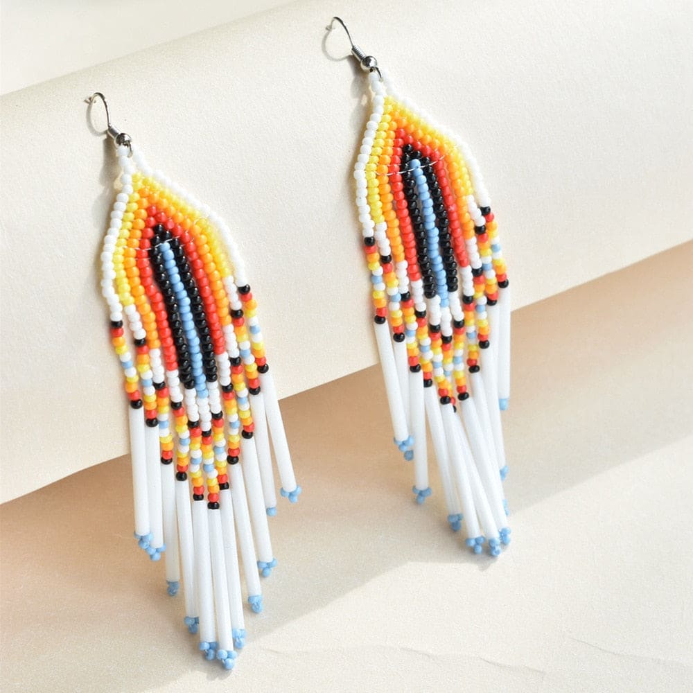 Dentalium Shell Earrings