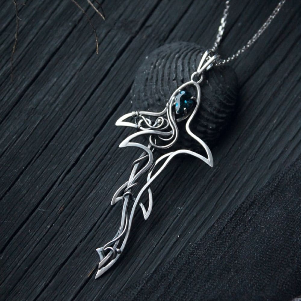 Diamond Shark Necklace