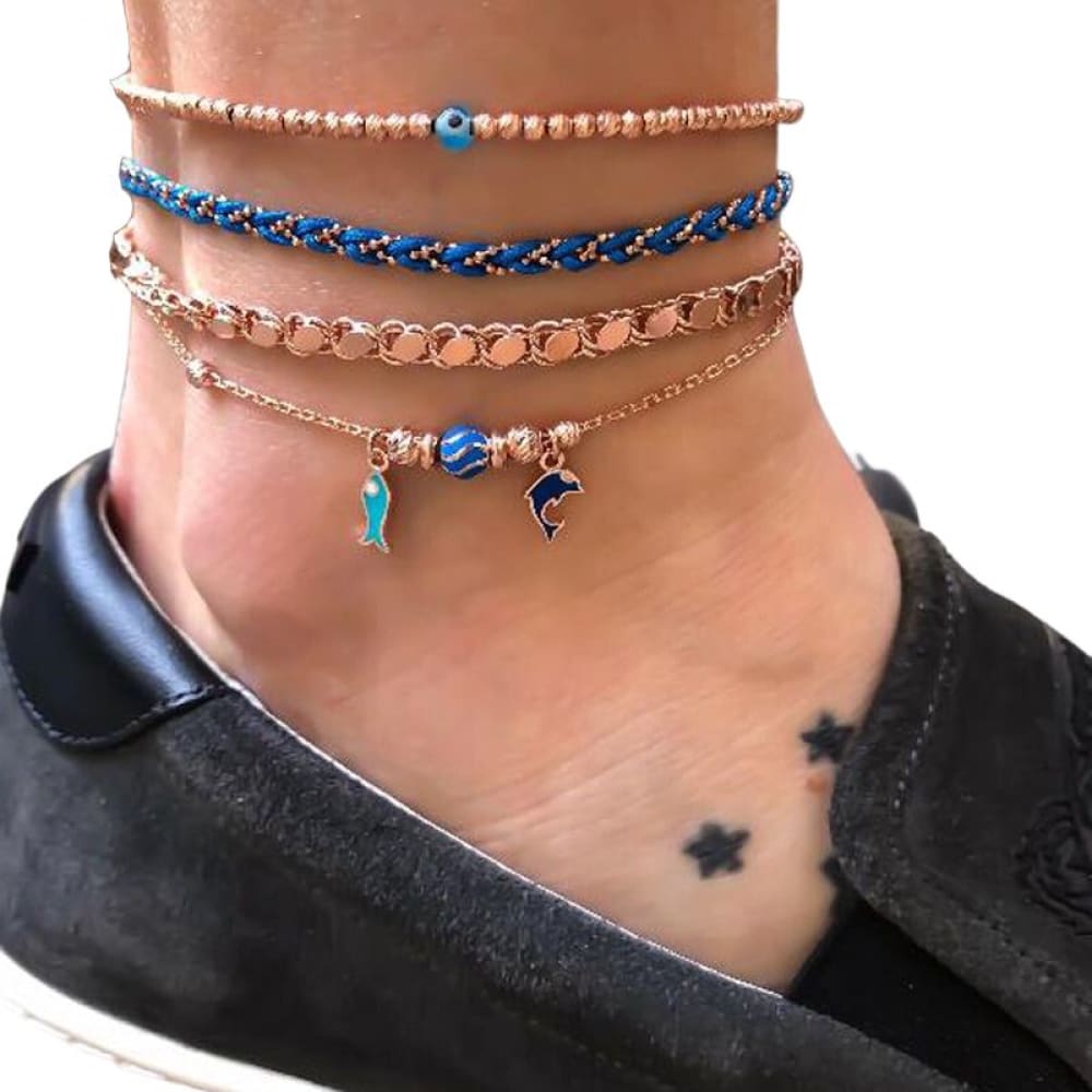Dolphin Ankle Bracelet