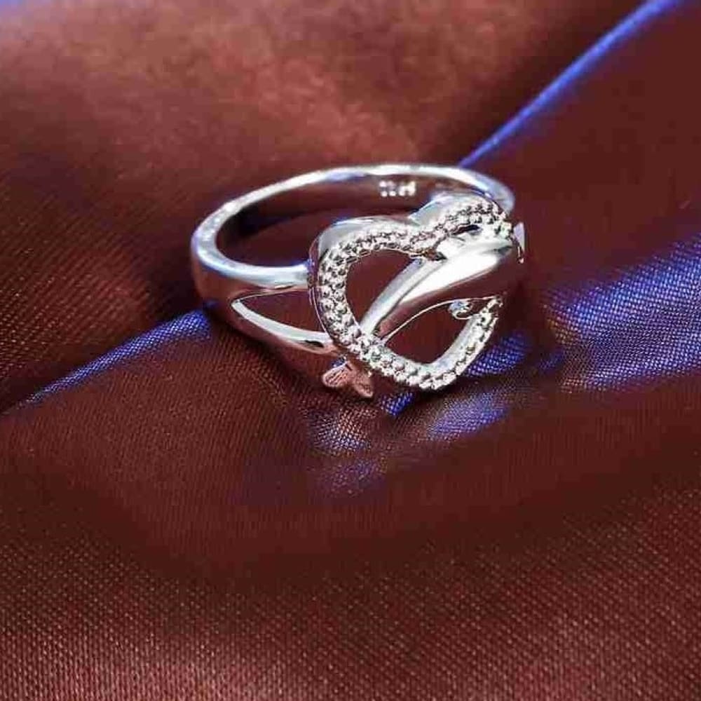 Dolphin Ring Silver