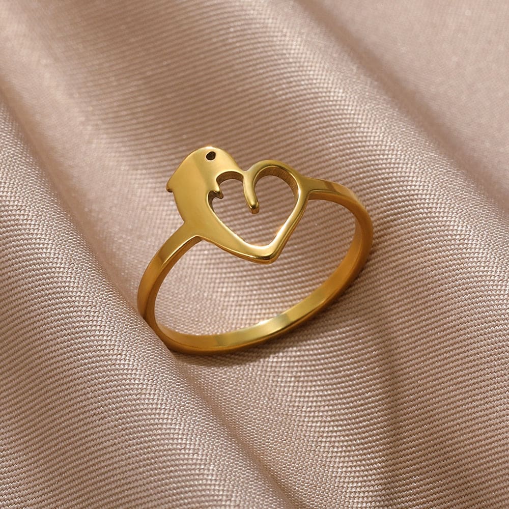 Dolphin Wedding Ring