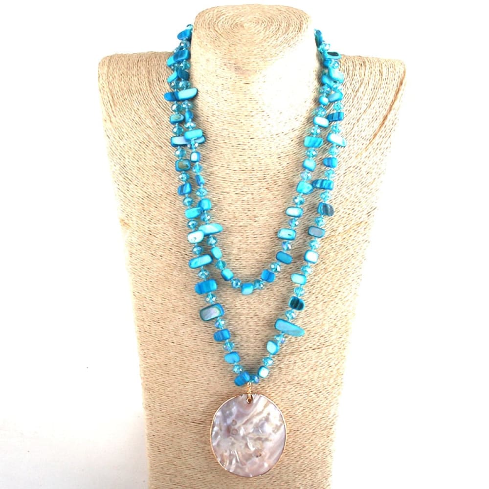 Double Layer Crystal Necklace