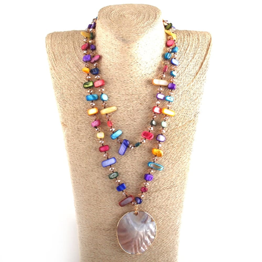 Double Layer Crystal Necklace