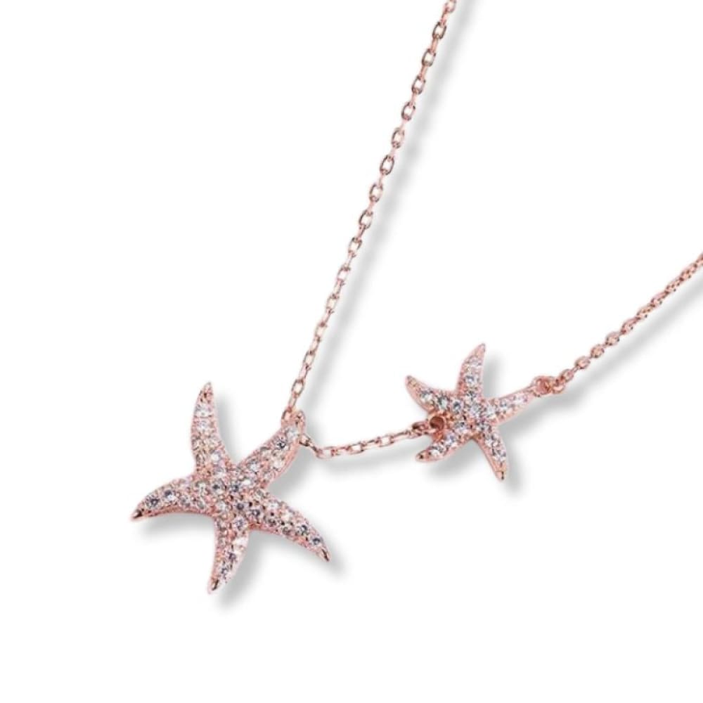Double Starfish Necklace