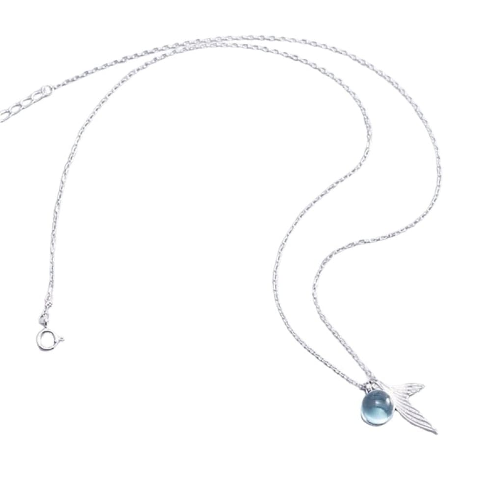 Enamel Whale Necklace