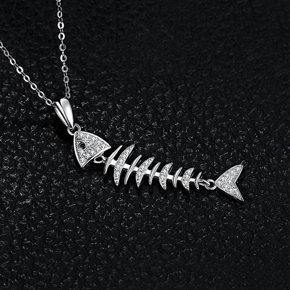 Fish Bone Necklace