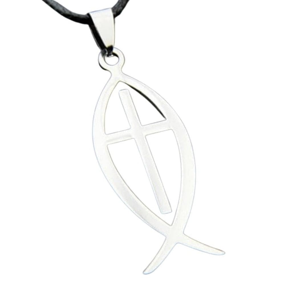 Fishing Cross Necklace
