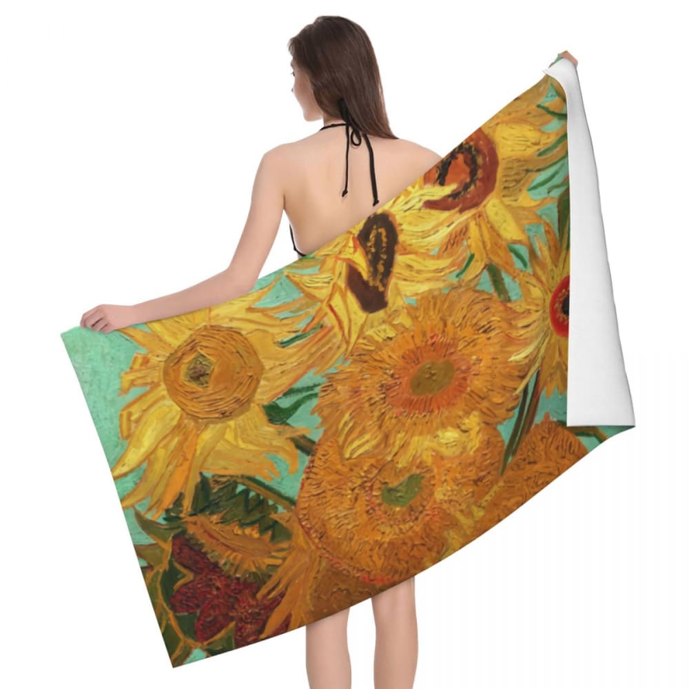Flower Beach Towel