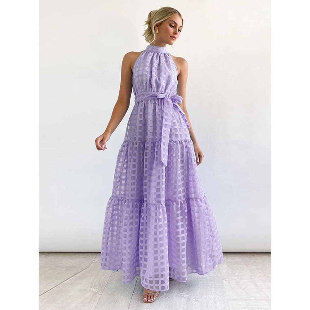 Formal Hollow Out Beach Dress