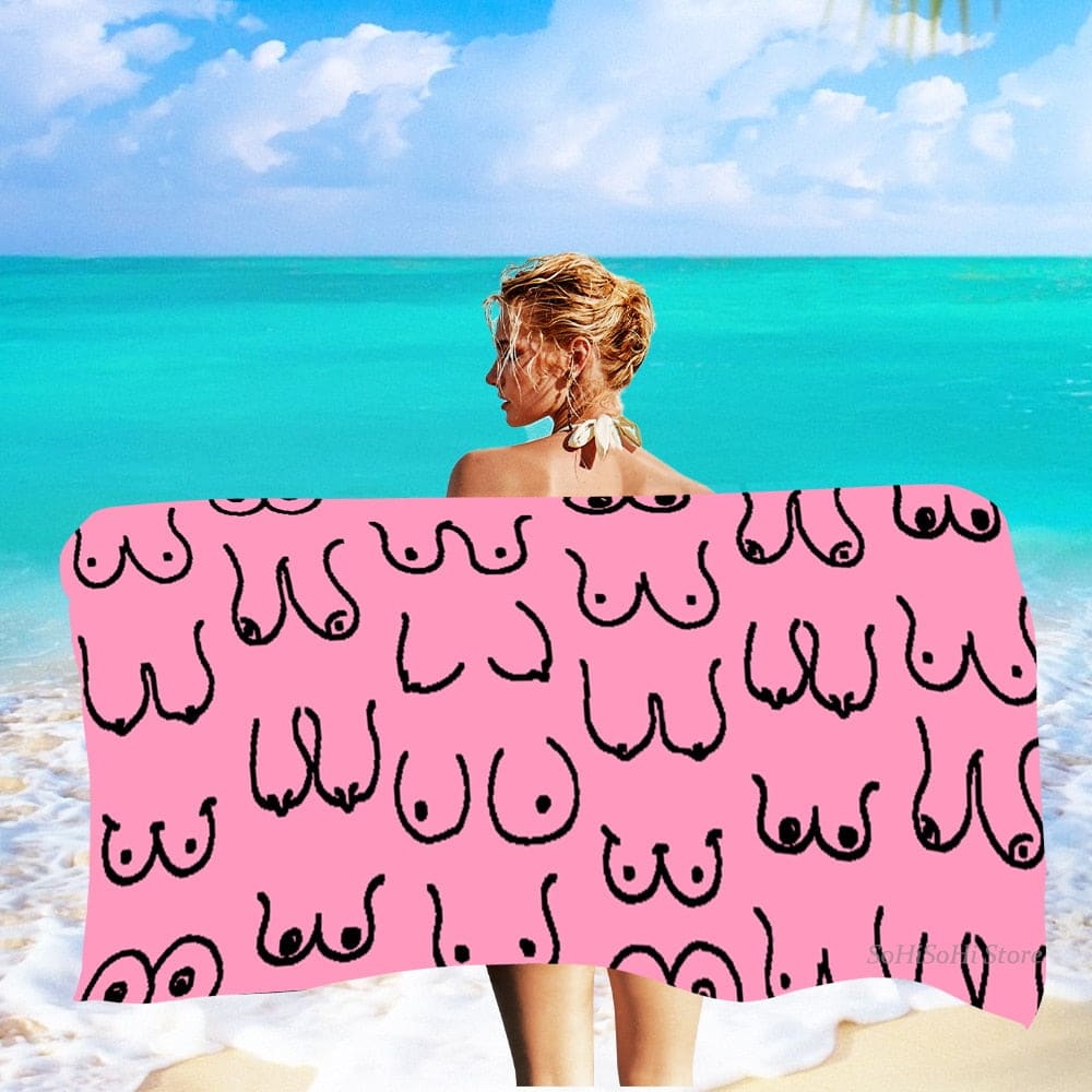 Funny Beach Towel