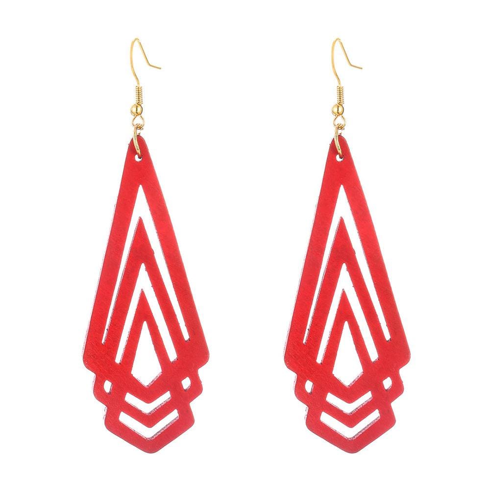 Geometric Beach Earrings
