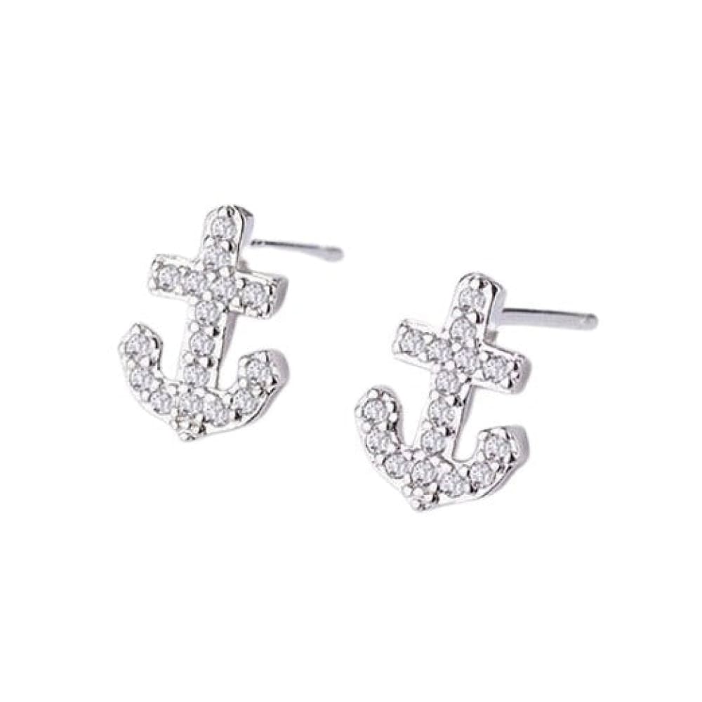 Girls Anchor Earrings