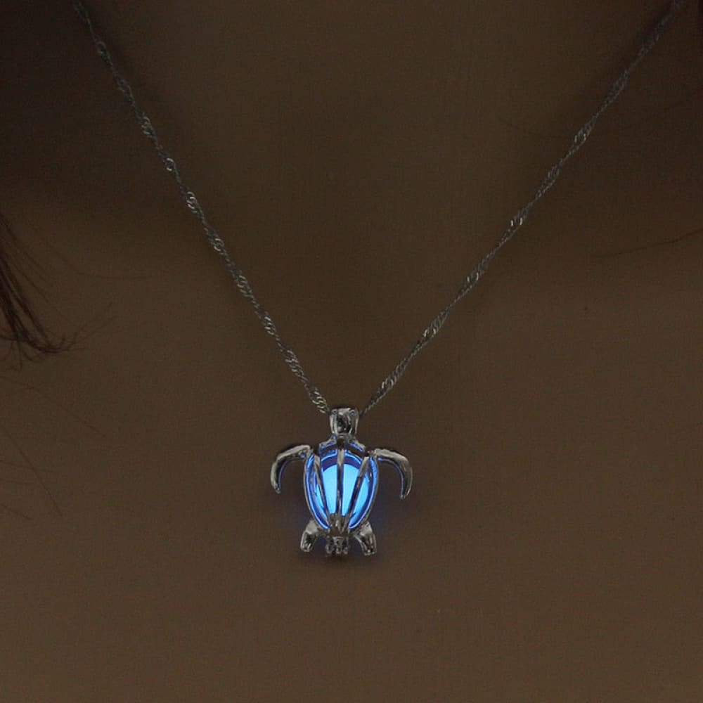 Glowing Sea Turtle Necklace
