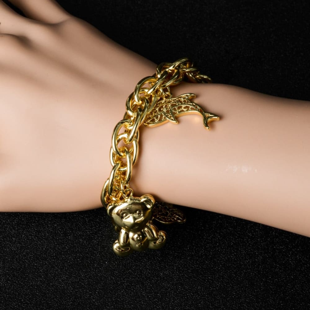 Gold Fish Bracelet
