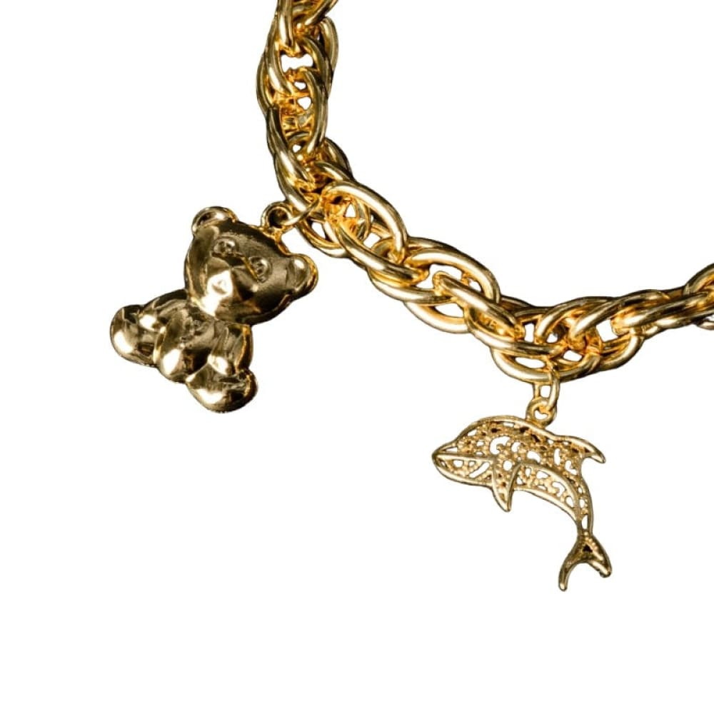 Gold Fish Bracelet