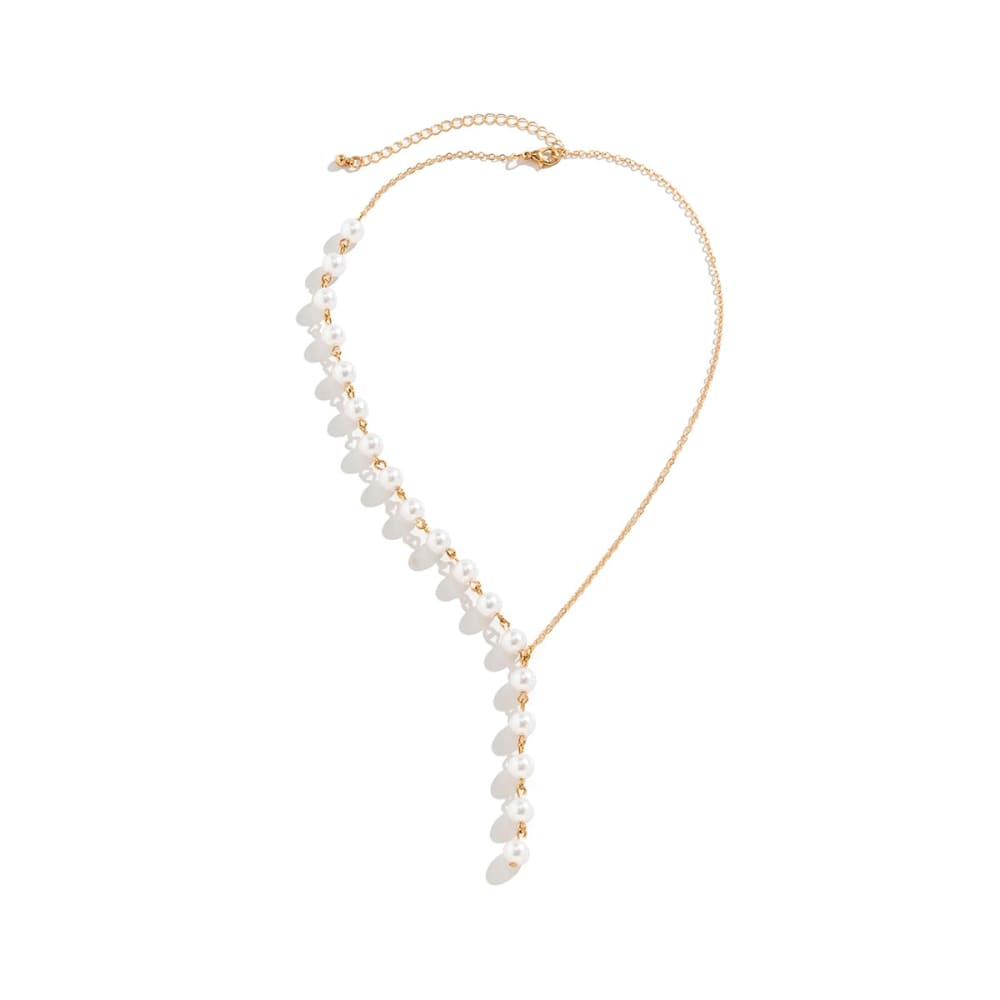 Gold Pearl Beach Necklace