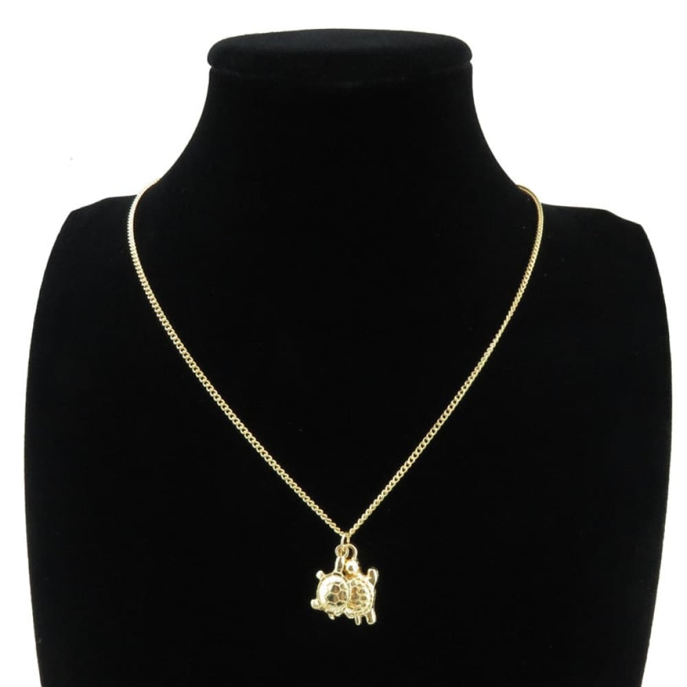 Gold Sea Turtle Necklace