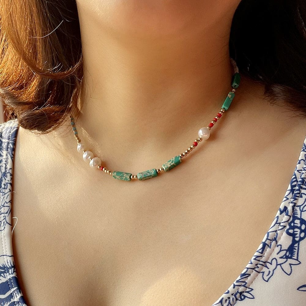 Green Beach Necklace